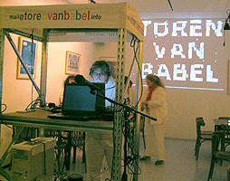 Redactietafel in het Ostadetheater