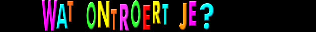 Wat ontroert je ?